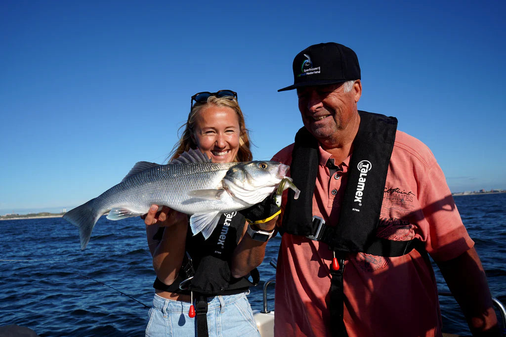 Seabass fishing with John Willems
