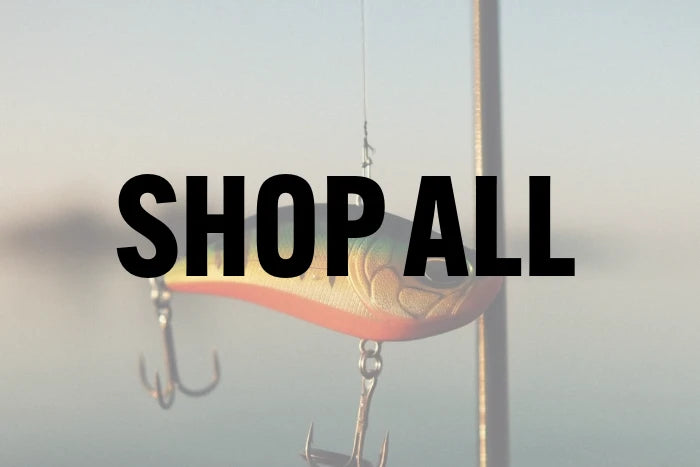 Variety of predator fishing gear including lures, rods, and accessories from Charlie’s Fishing webshop