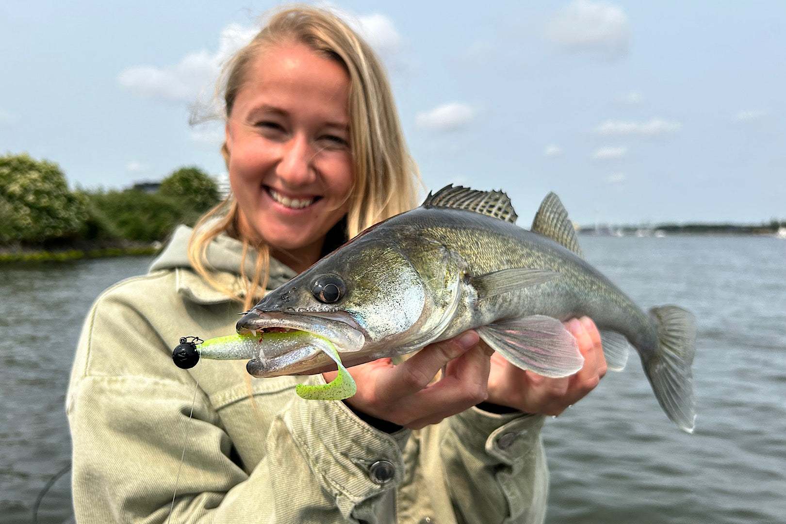 Rapala CrushCity The Curl soft bait with responsive curl tail for fishing predators