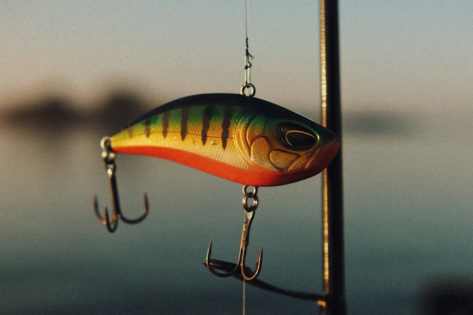 Nays LPR sinking lipless crankbait fishing lure in natural color