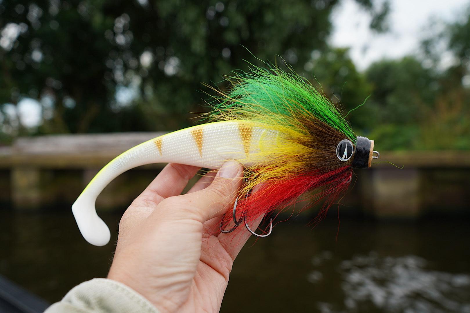 Rapala Soft Peto 18 cm soft fishing lure with paddle tail and 3D scales