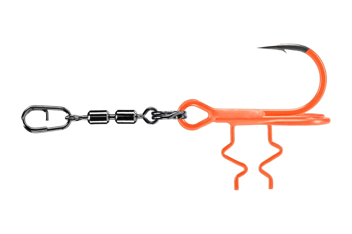 BKK Pelagic Stinger-21 UVO with UV orange Spear-21 Assist treble