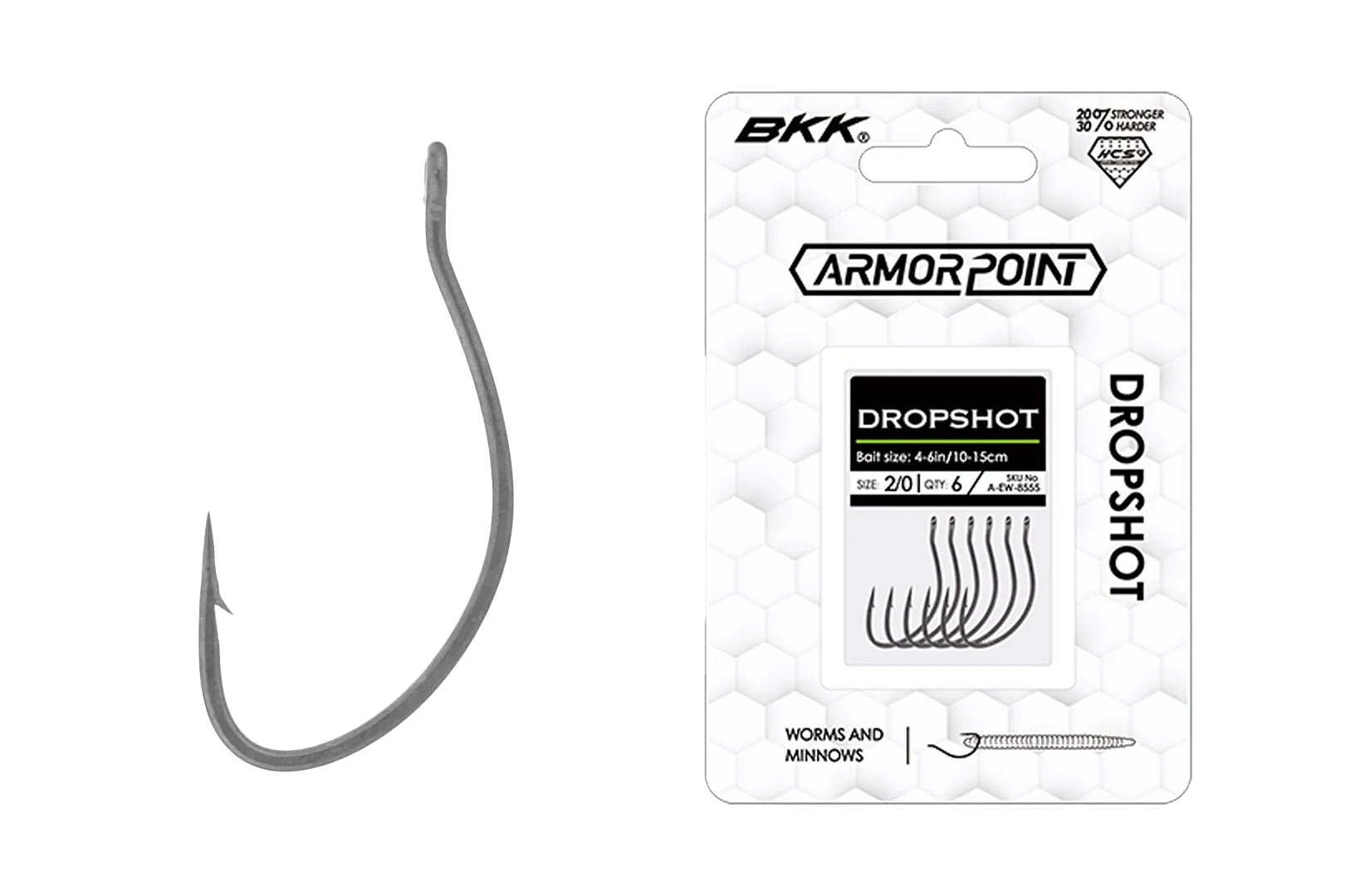 dropshot fishing hooks BKK Dropshot Hook Armorpoint