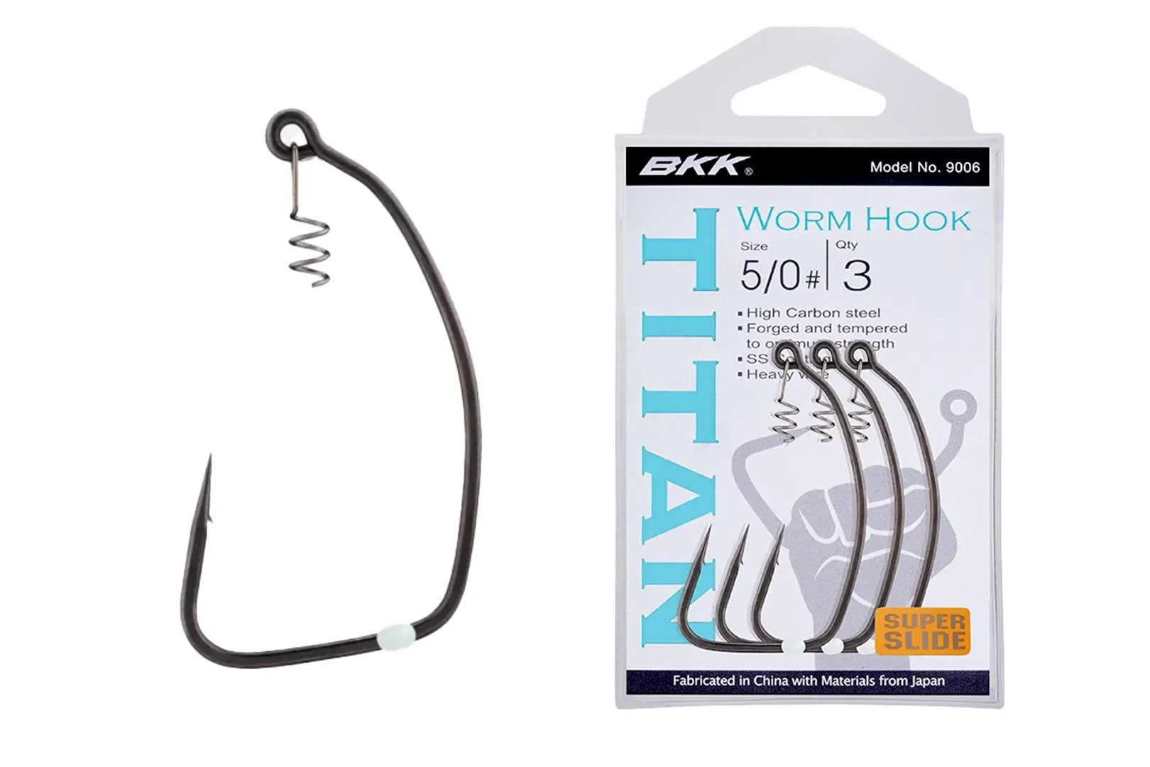 BKK Titan Rider | Weedless BKK Hook for Softbaits | Titanrider