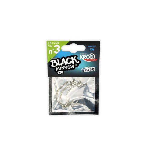 Fiiish Black Minnow Spare Hooks