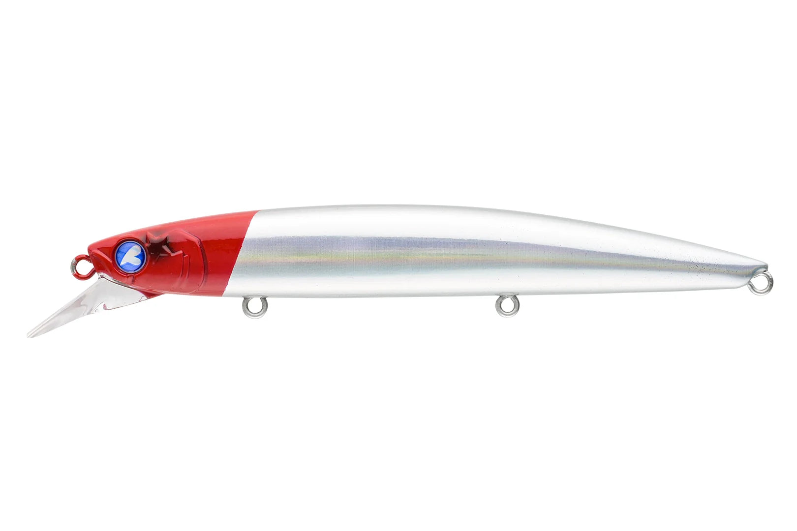 BlueBlue Blooowin 110S versatile jerkbait with tungsten weight and shifting center of gravity for long casts and lifelike action