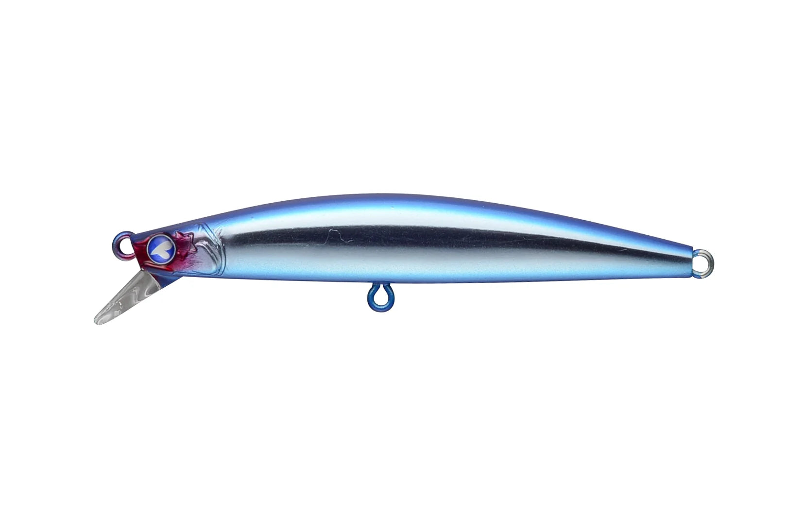 BlueBlue Blooowin 80S compact jerkbait with tungsten weight and dual-action wobble for versatile fishing