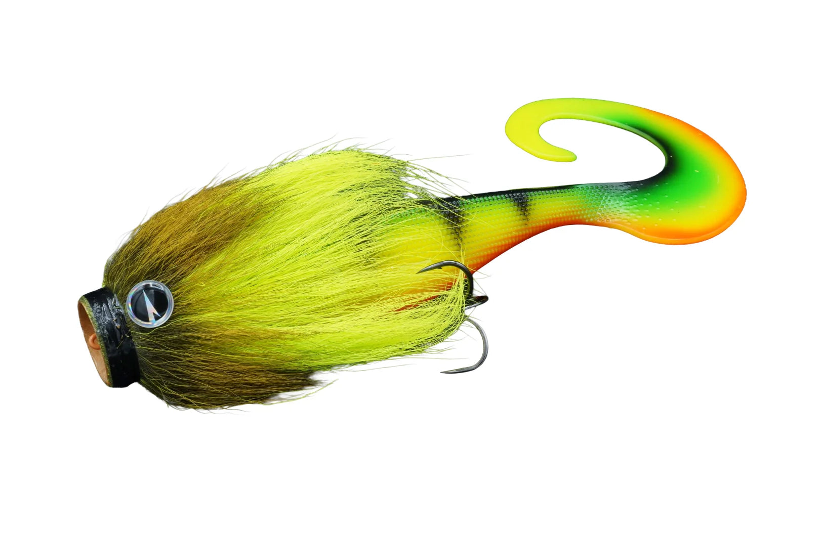 Charlie's Mustache Otus Combo fishing lure with Soft Otus, VMC Mustache Shallow, and VMC Pike Chain rig