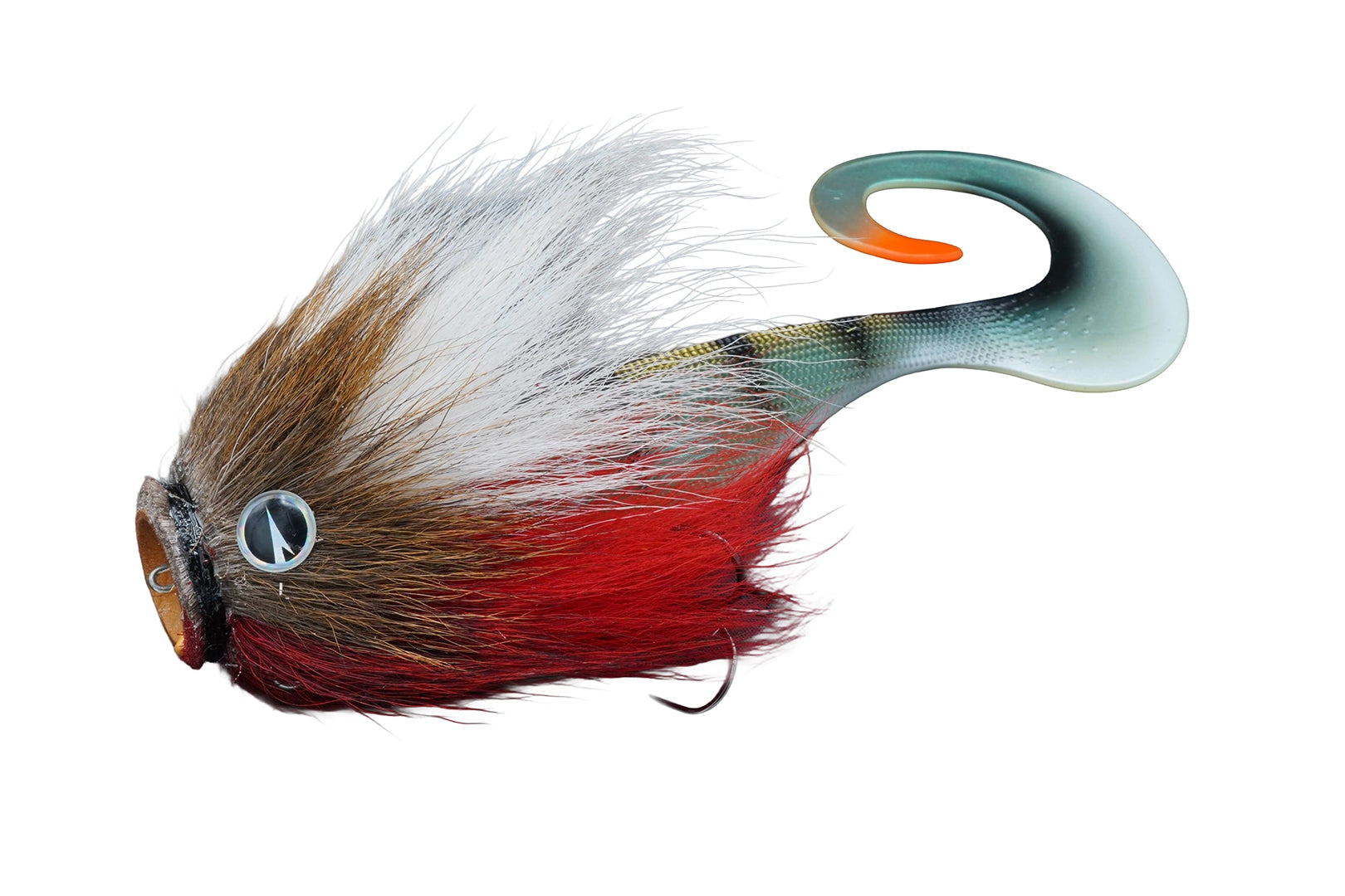 Charlie's Mustache Otus Combo fishing lure with Soft Otus, VMC Mustache Shallow, and VMC Pike Chain Rig