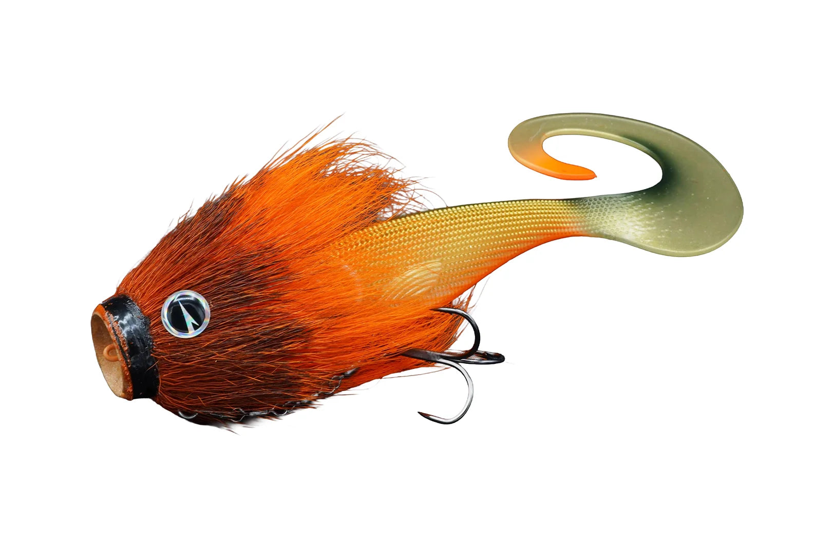Charlie's Mustache Otus Combo fishing lure with Soft Otus, VMC Mustache Shallow, and VMC Pike Chain