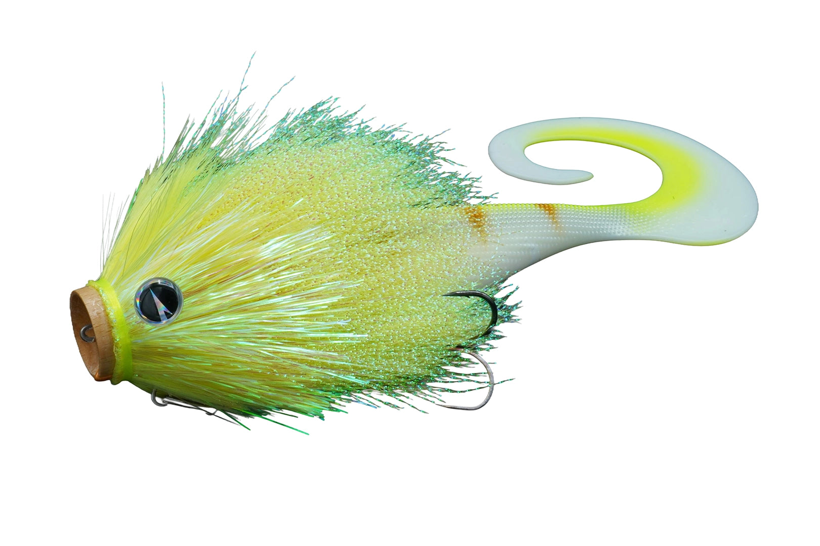 Charlie's Mustache Otus Combo fishing lure set with Soft Otus, VMC Mustache Shallow, and Pike Chain rig