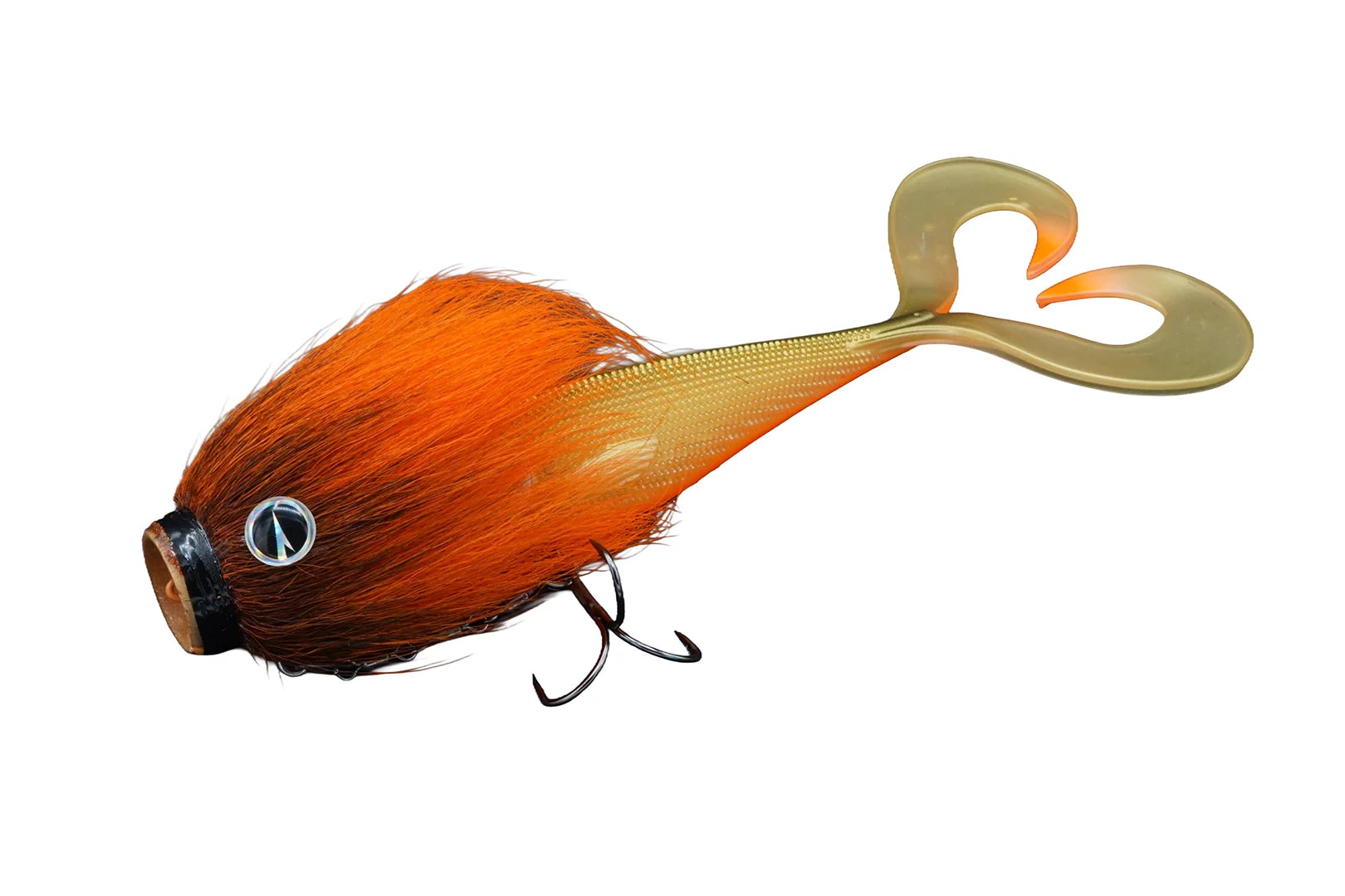 Charlie's Mustache Olio Combo fishing lure with Soft Olio, VMC Mustache Shallow, and Pike Chain rig