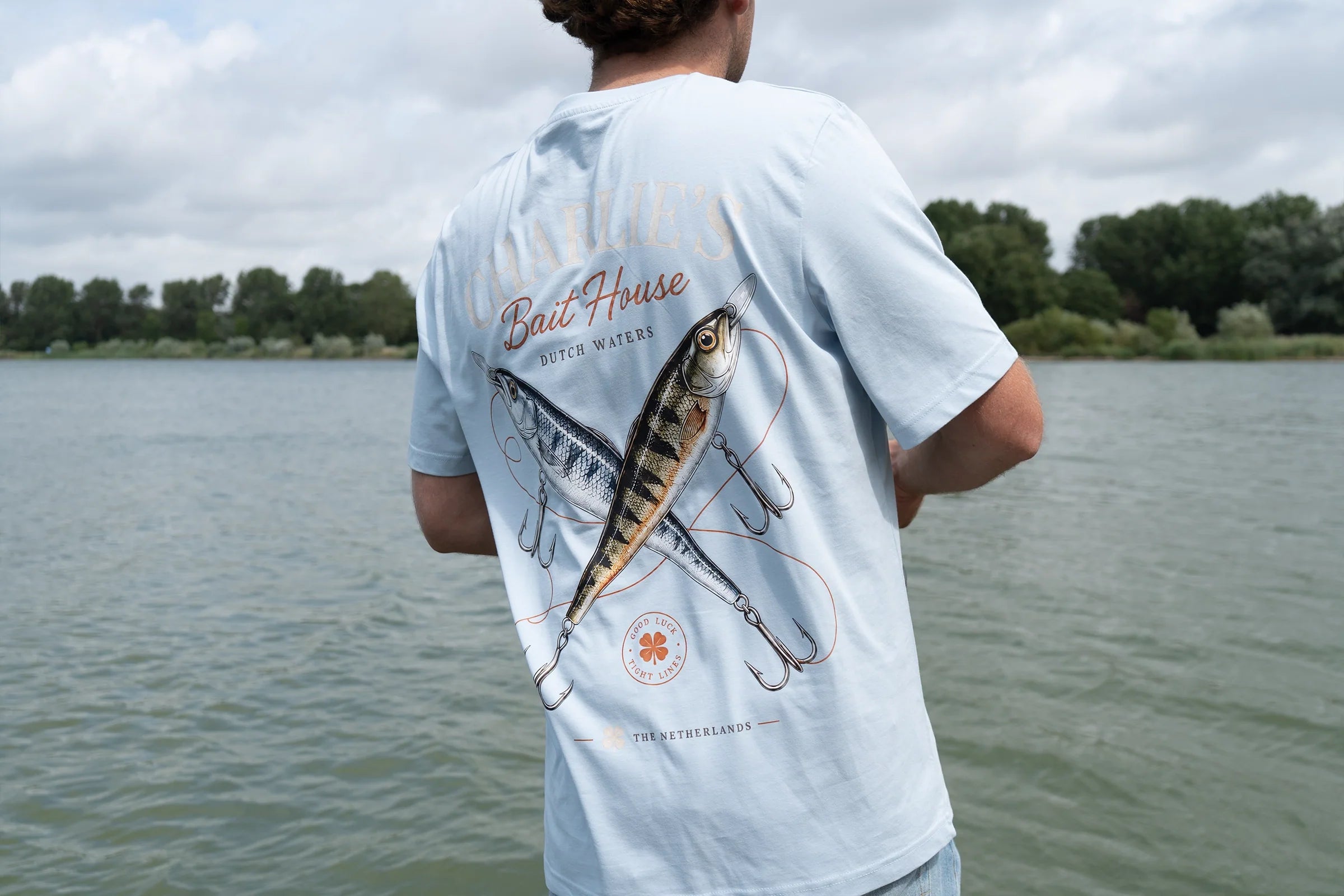 Charlie’s Fishing Bait House Tee