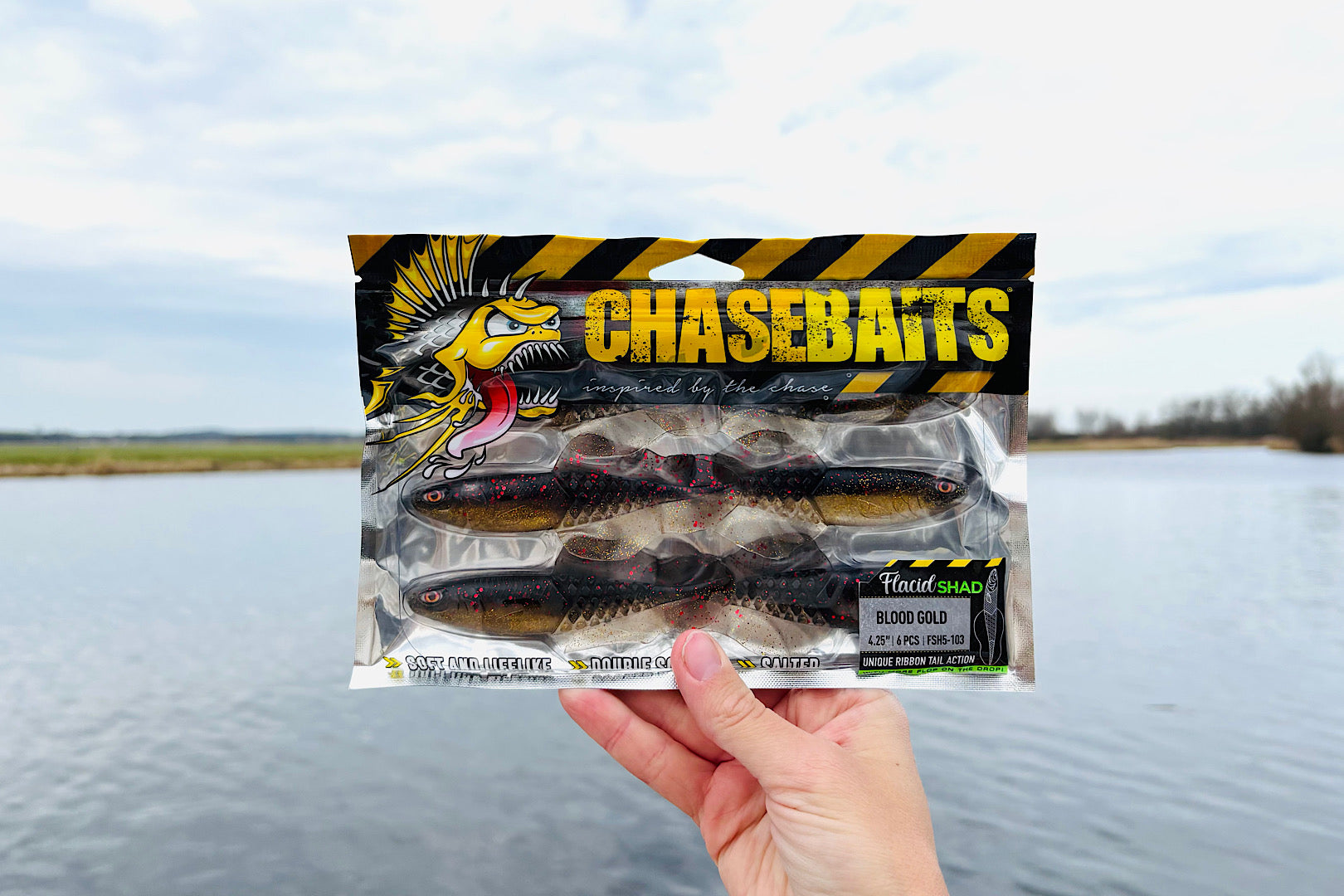 Chasebaits Flacid Shad 11 cm