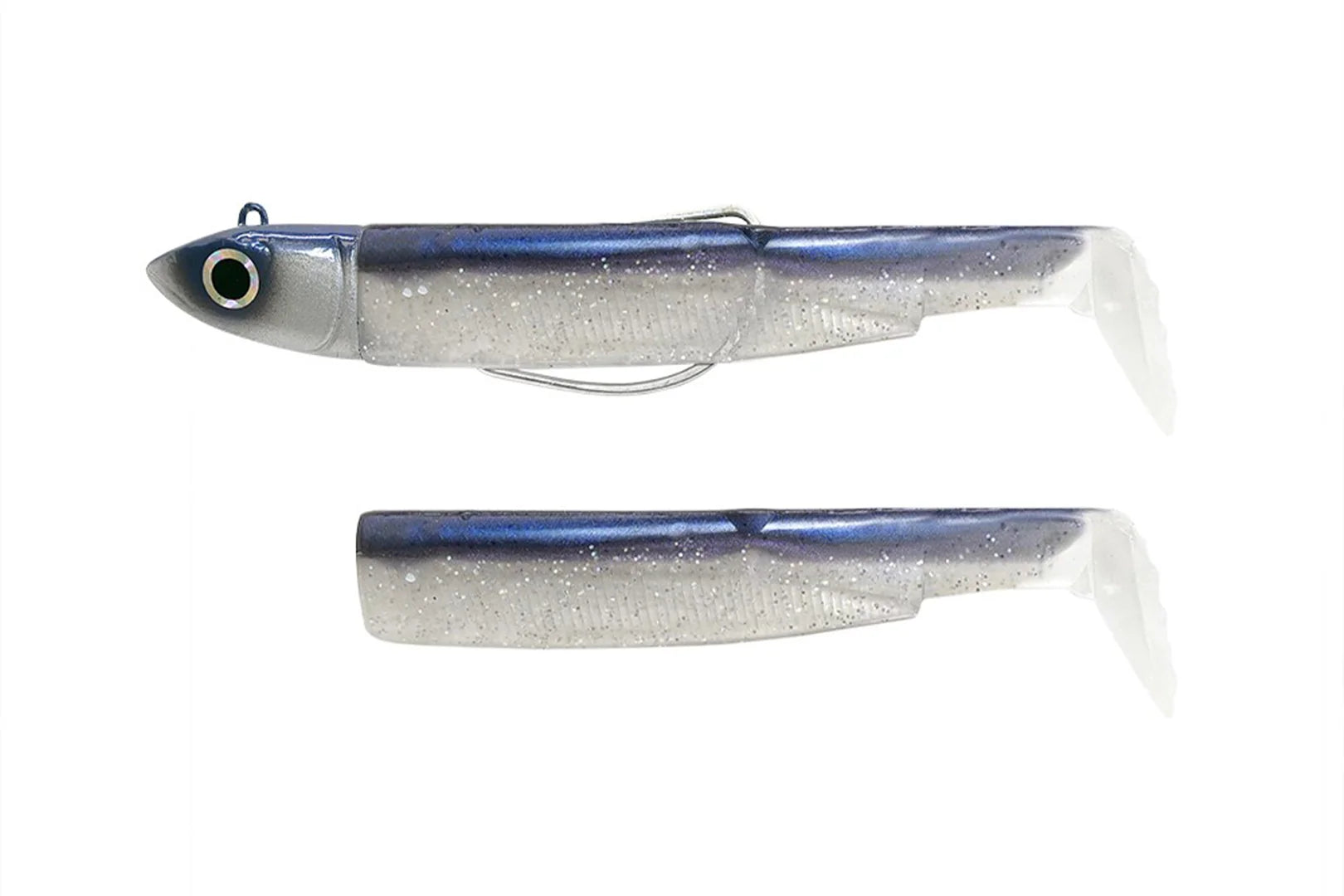 Fiiish Black Minnow 120 N3 Combo Offshore 25g fishing lure with rigged jighead and spare body for deep water jigging