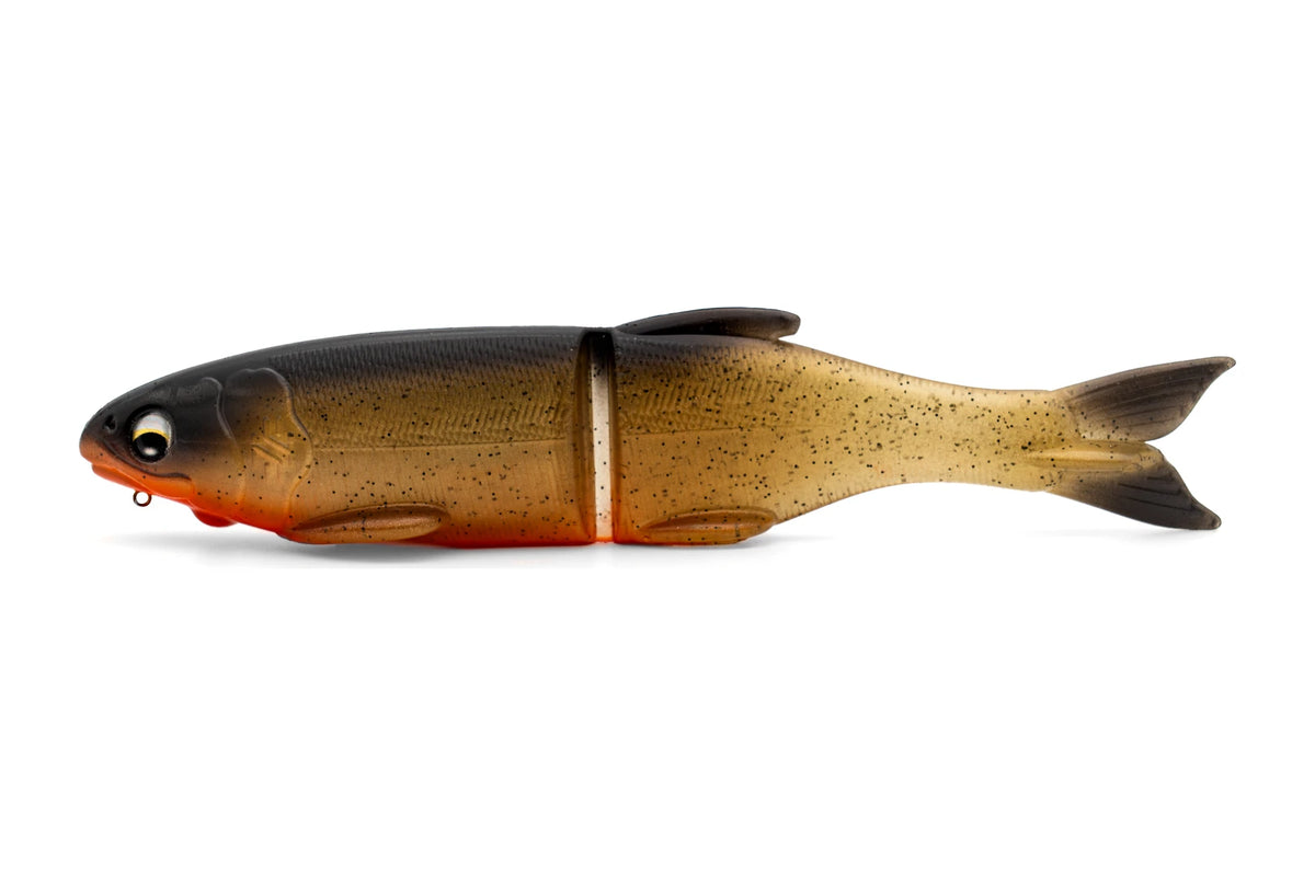 Hispano Lures Polaris Drifter 177 Gold Rush, floating soft glidebait for pike and zander