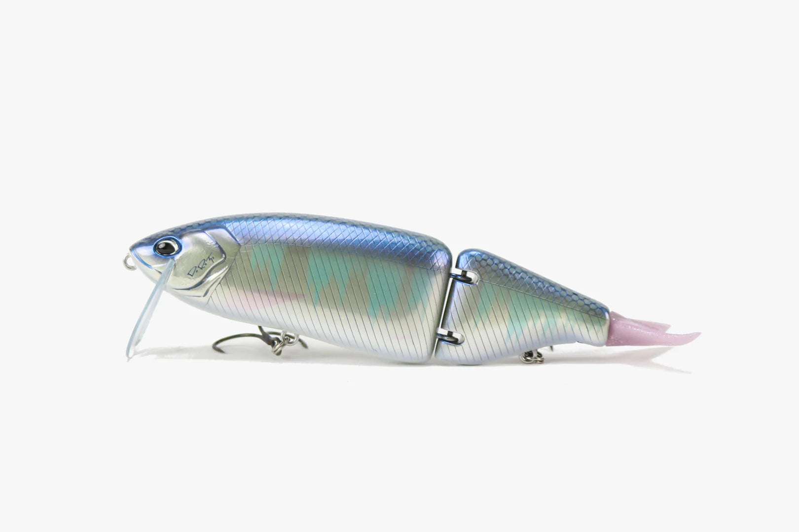 DRT Tiny Klash low fishing lure with adaptable lips and V-tail for bass, pike, and zander fishing