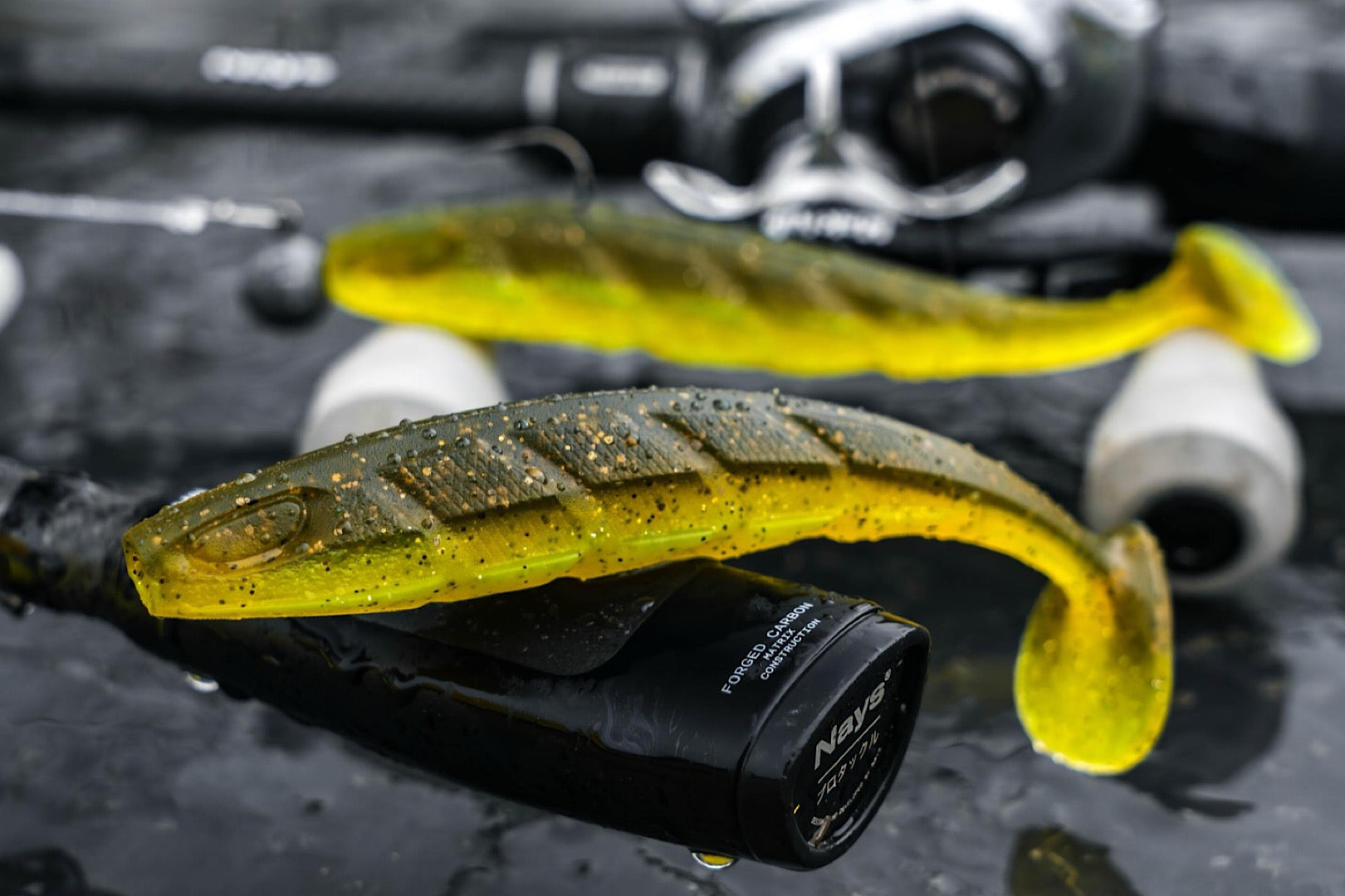 Nays PRDTR 35 2.0 broad body fishing lure with garlic scent for perch, zander, and pike fishing