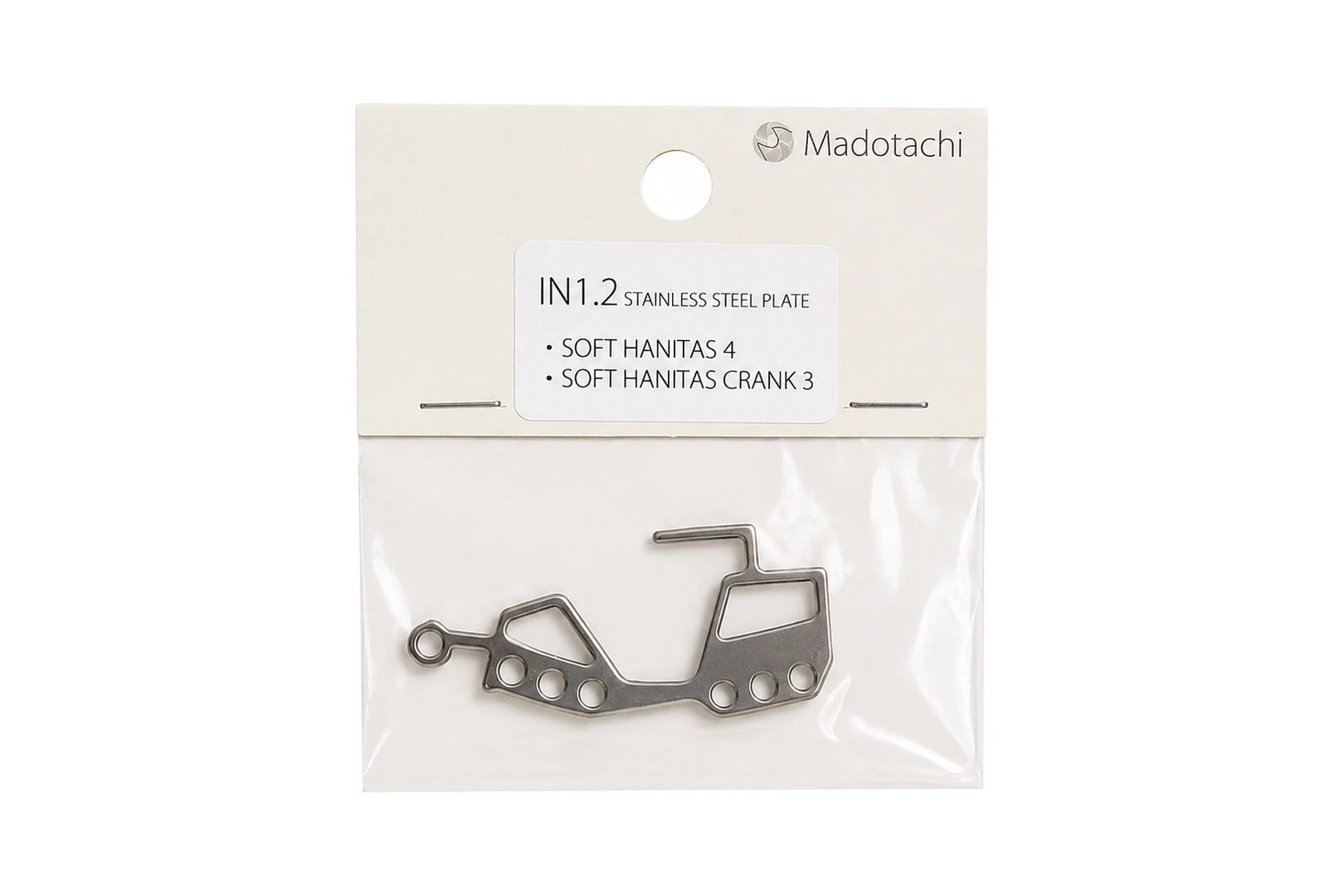 Madotachi Plate IN 1.2 for Soft Hanitas Crank 3 and Soft Hanitas 4