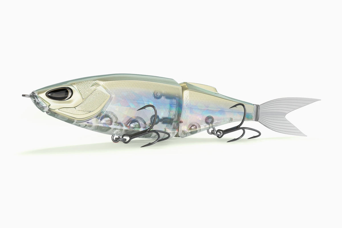 Nays TRN 130 S-36, swimbait semitrasparente cangiante