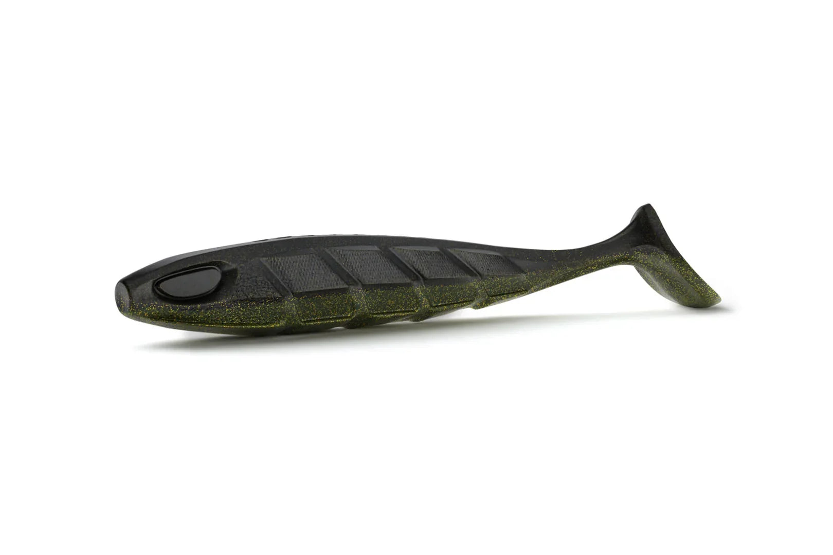 Nays PRDTR 50 2.0 softbait color C04 black green – paddle tail for perch, zander and pike