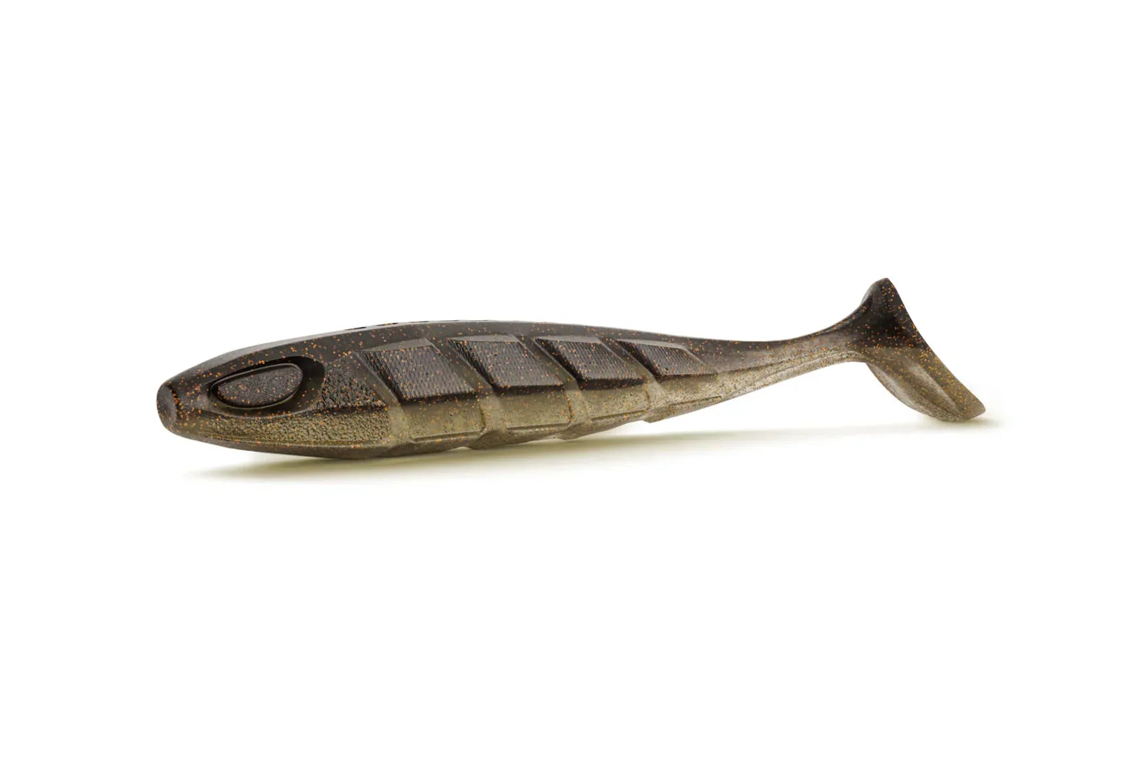 Nays PRDTR 50 2.0 softbait color C41 brown smoke – paddle tail for perch, zander and pike