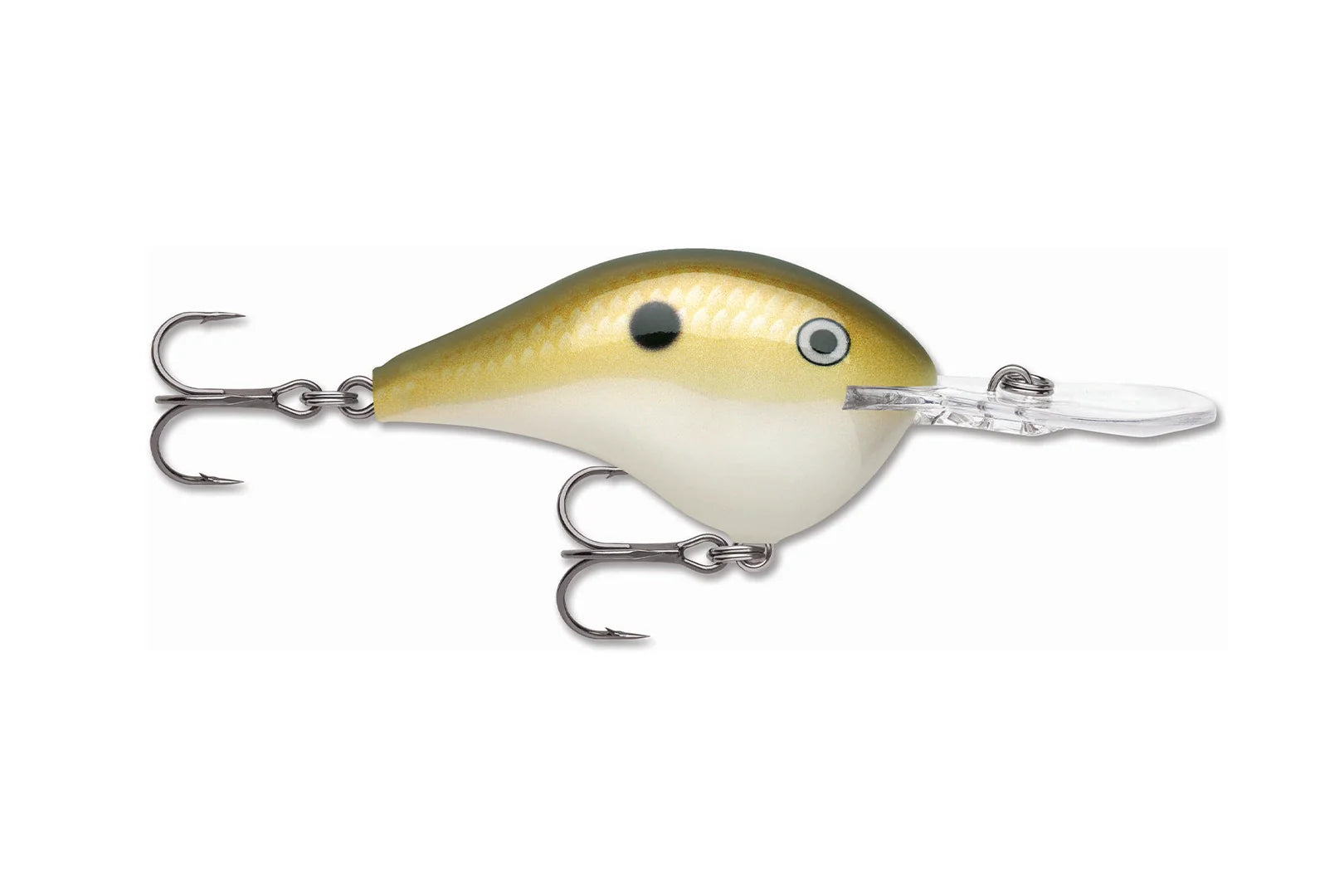 Rapala Dives-To 12 deep-running crankbait with extended lip for 12-foot diving depth and wide wobbling action