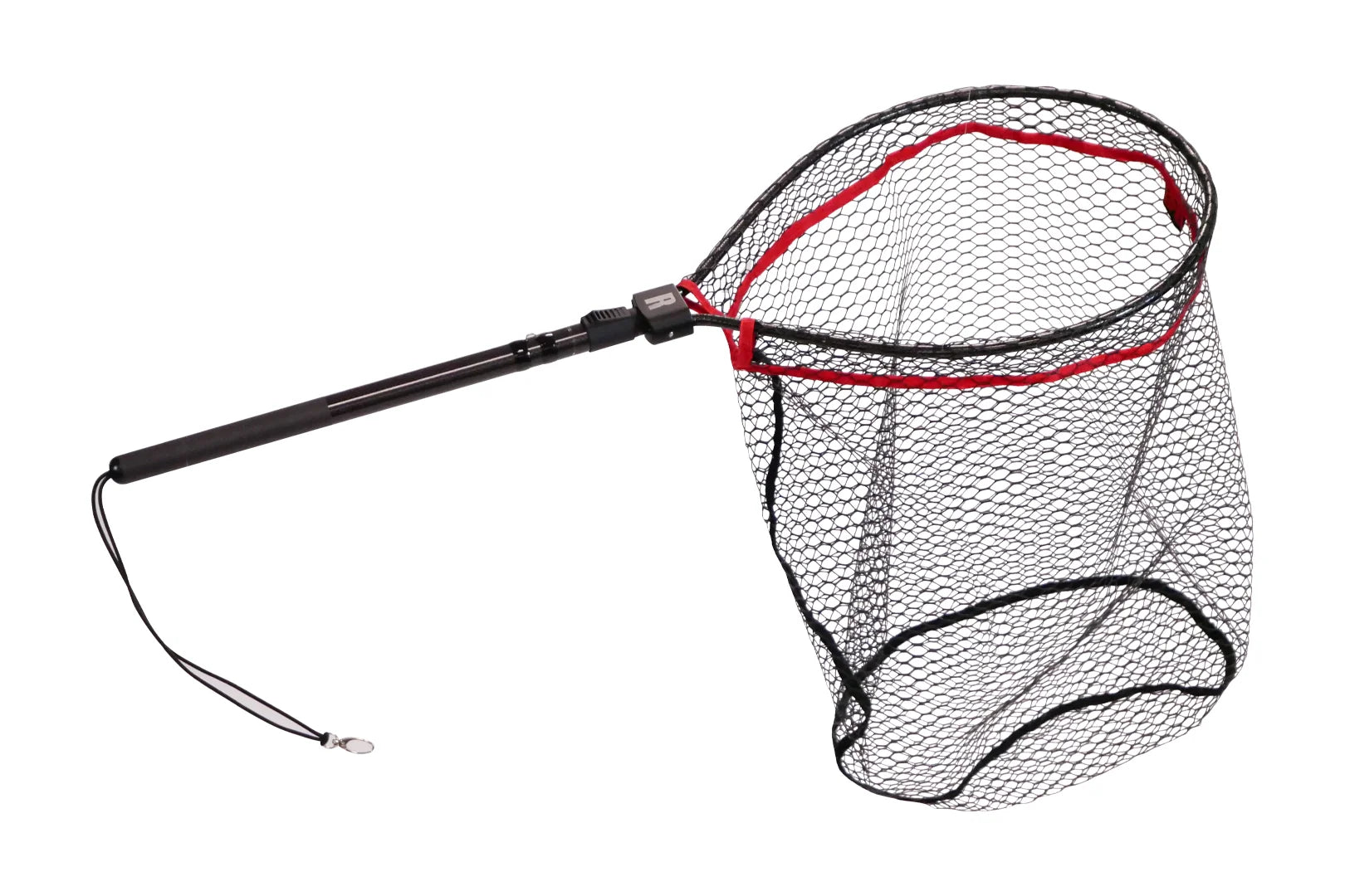 Rapala Karbon Trout Net with lightweight carbon handle and compact fish-friendly net for precise trout fishing landings