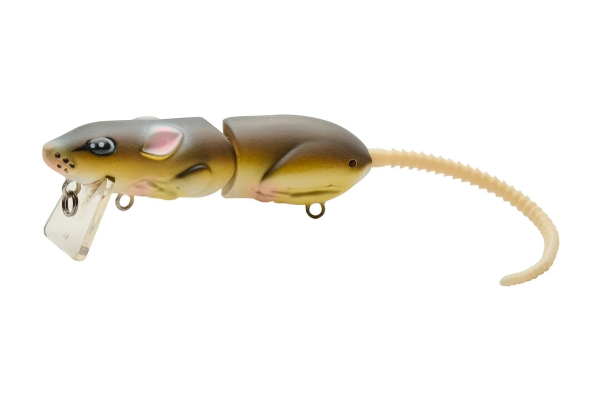 Spro BBZ-1 Rat Baby 30 Brown, small rat wakebait for pike and perch