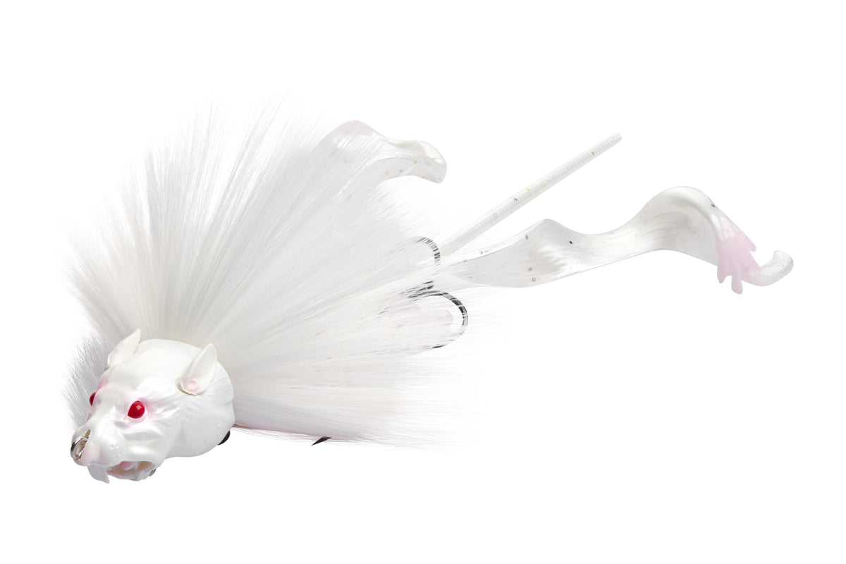 Savage Gear Mutant Rat hybrid rat lure for pike in Pink Pearl