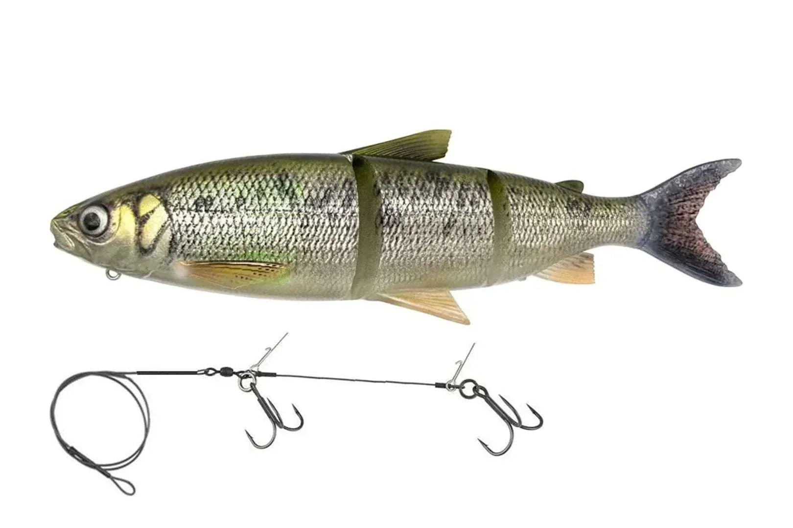 Savage Gear 3D Line Thru Whitefish 27cm Ayu - Softbait Swimbait for Pike Zander Catfish Fishing