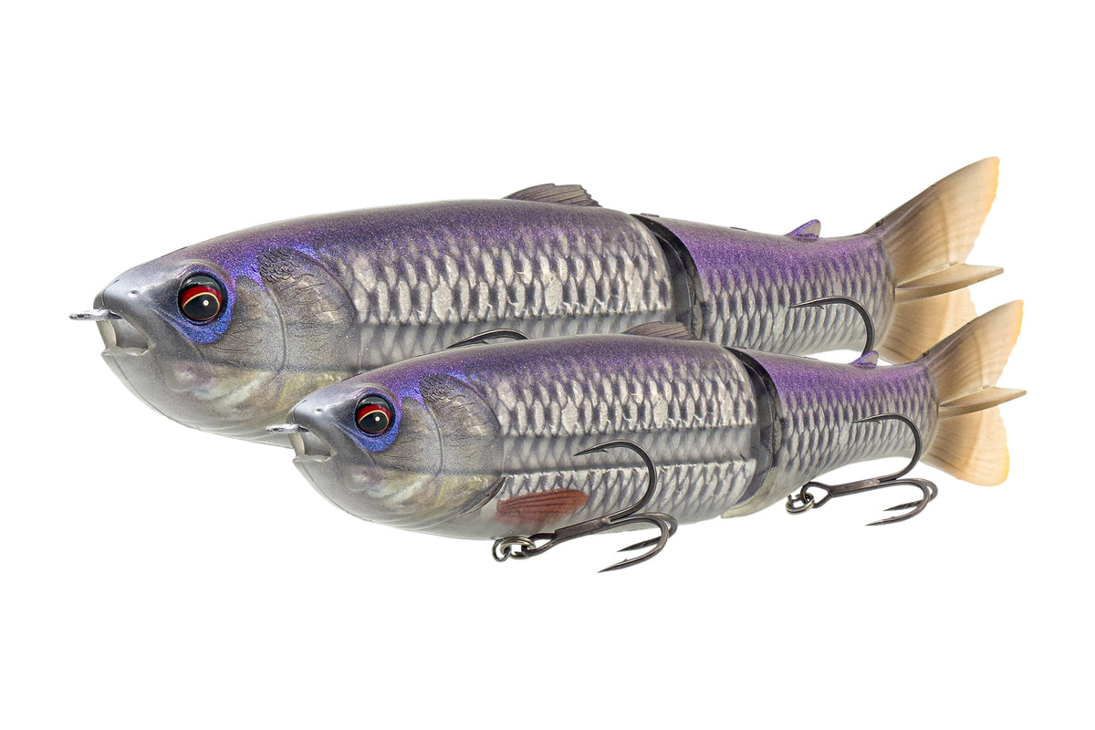 Two Savage Gear Wide Glide Scandal glidebaits side by side