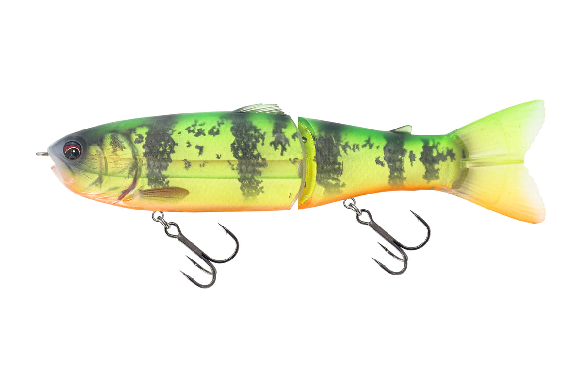 Savage Gear Wide Glide Scandal glidebait for pike in Firetiger