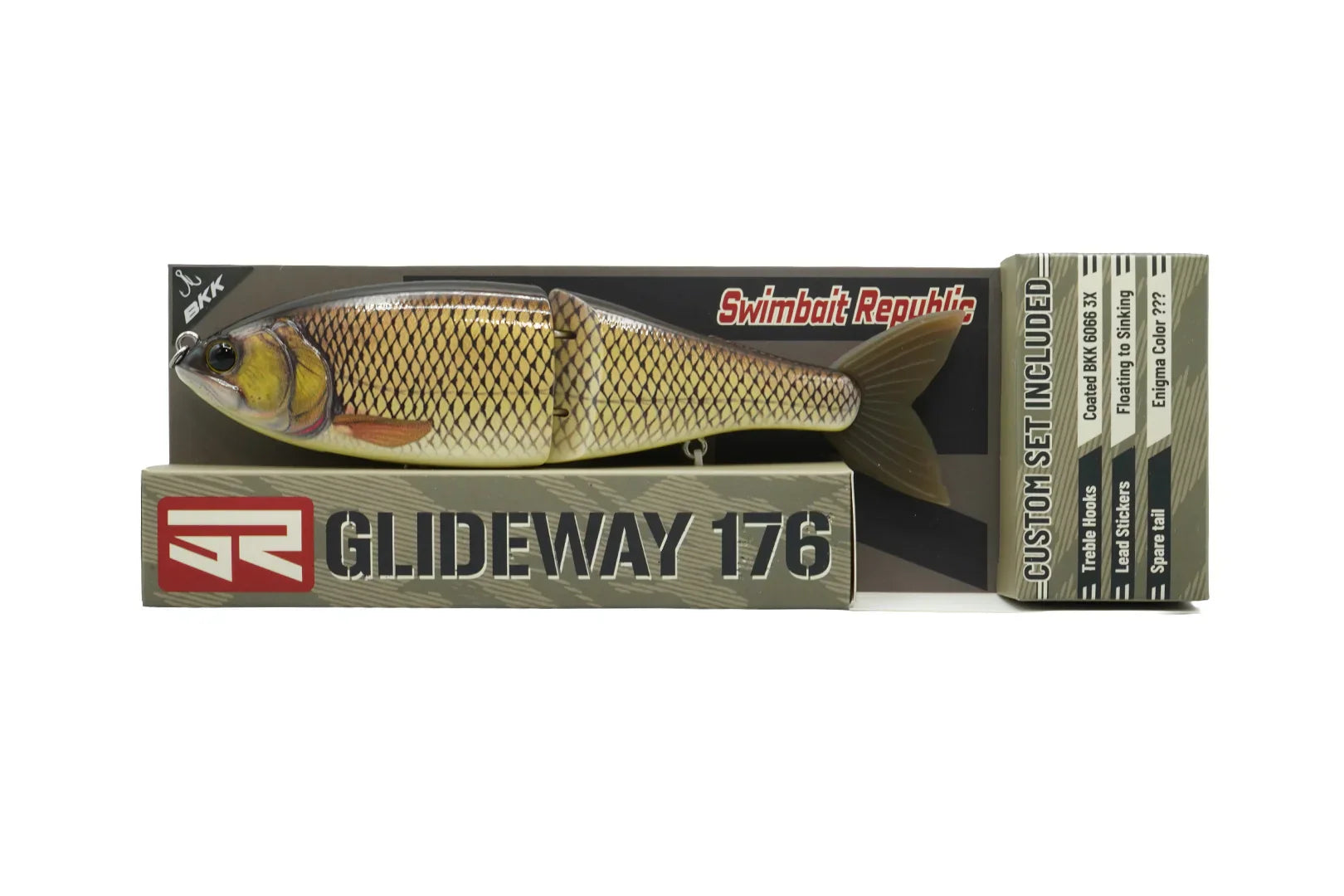 Swimbait Republic GLIDEWAY 176 グライドウェイ Swimbait Republic Glideway 176 | Glidebait 17,6 cm, 80 gram