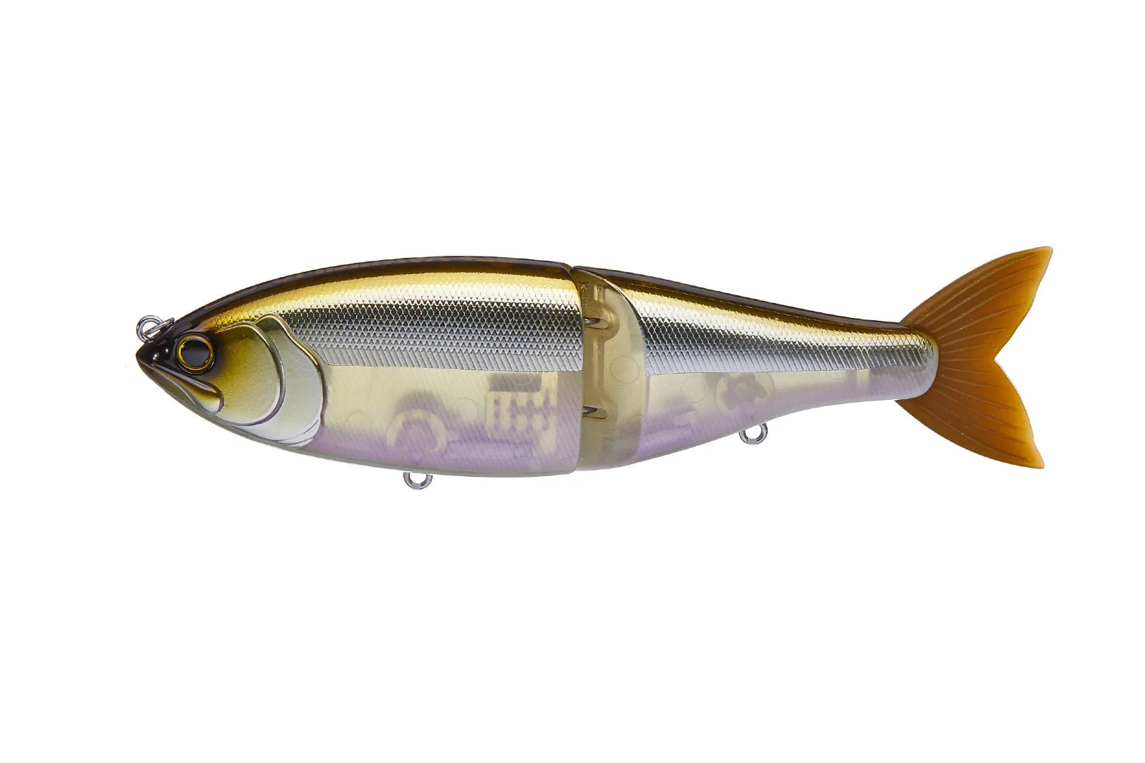 Swimbait Republic Glideway 126 adjustable glidebait with realistic slow glide action and extra weight stickers
