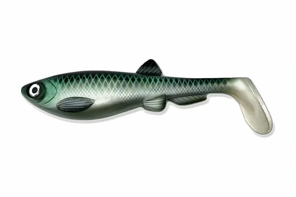 ULM Lures Gigabite V2 25 cm Nors, paddle tail soft lure