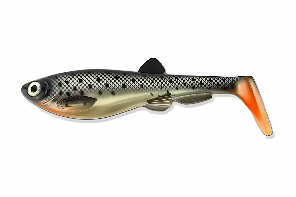 ULM Lures Gigabite V2 21 cm Sea Trout, paddle tail soft lure