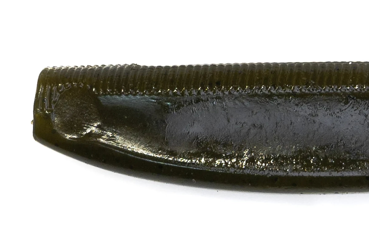 Kaesu Isana #15 Green Pumpkin Pepper, salted softbait
