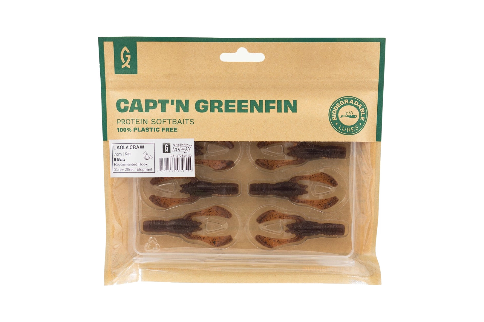 Greenfin Laola Craw 7 cm