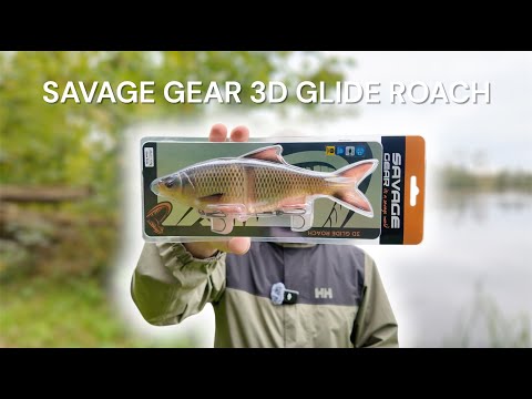 Load video: Savage Gear 3D Glide Roach 23 cm