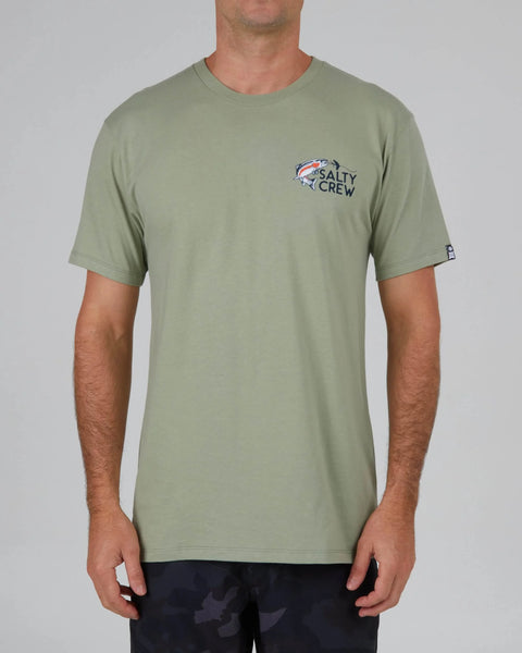 Salty Crew - Fly Trap Premium S/S Tee - Dusty Sage