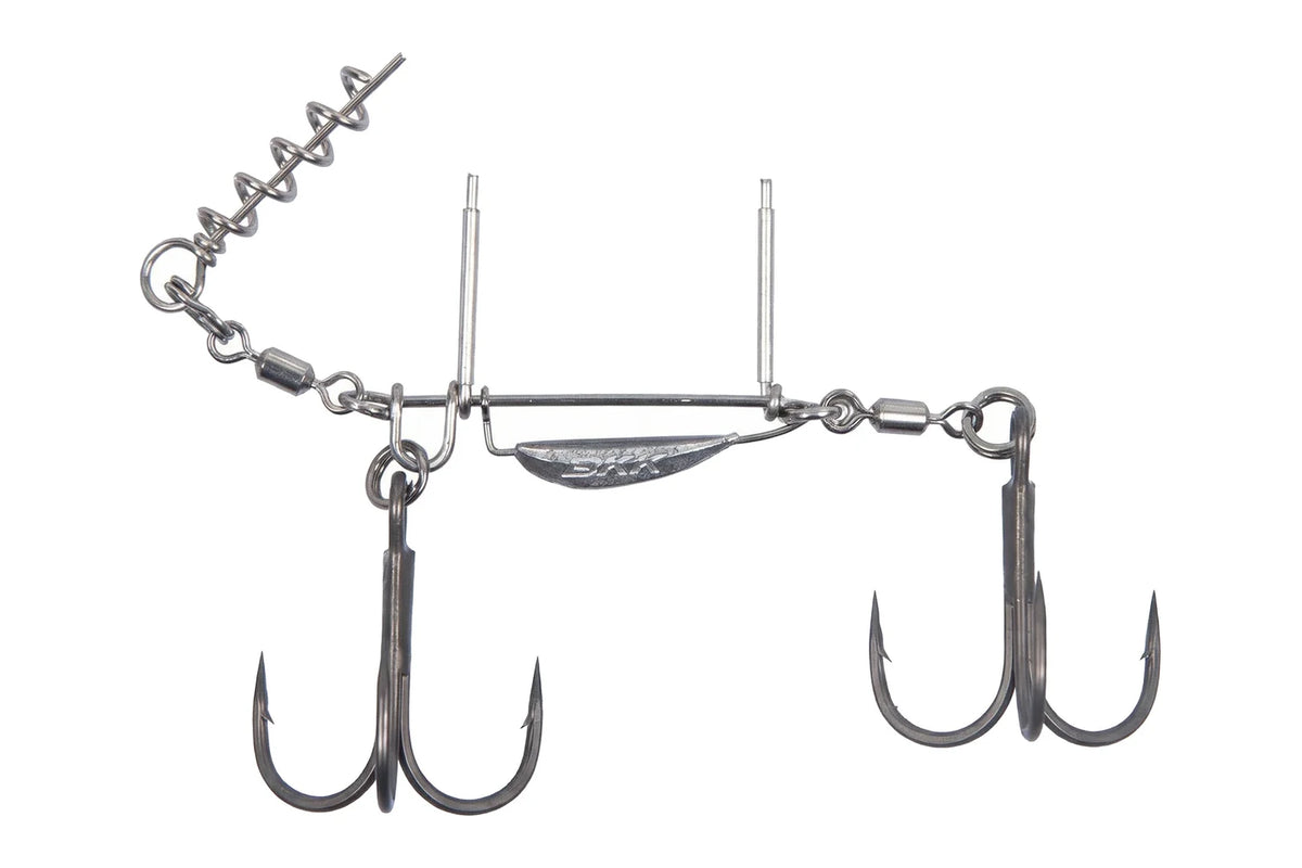 BKK BB Trigger-21 Stinger Rig with two Spear-21 trebles, size 1/0