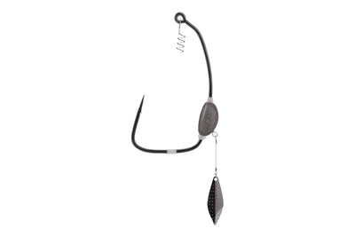 BKK Titandiver+ weighted swimbait hook with spinning blade
