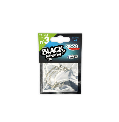 Fiiish Black Minnow Hooks