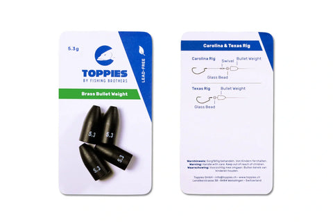 Toppies Brass Bullet Weight