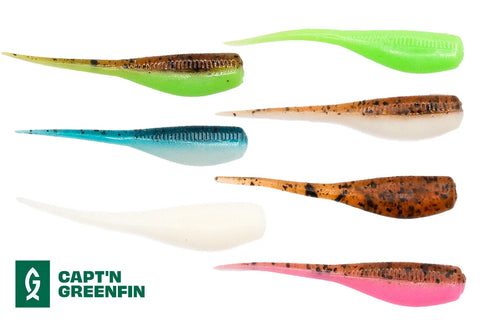 Capt'n Greenfin 5 cm Protein Softbait