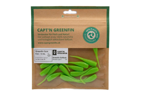 Capt'n Greenfin 5 cm Protein Softbait