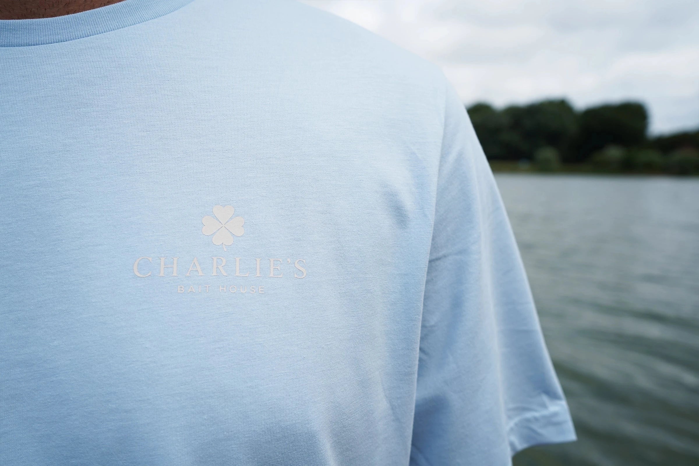 Charlie’s Fishing Bait House Tee