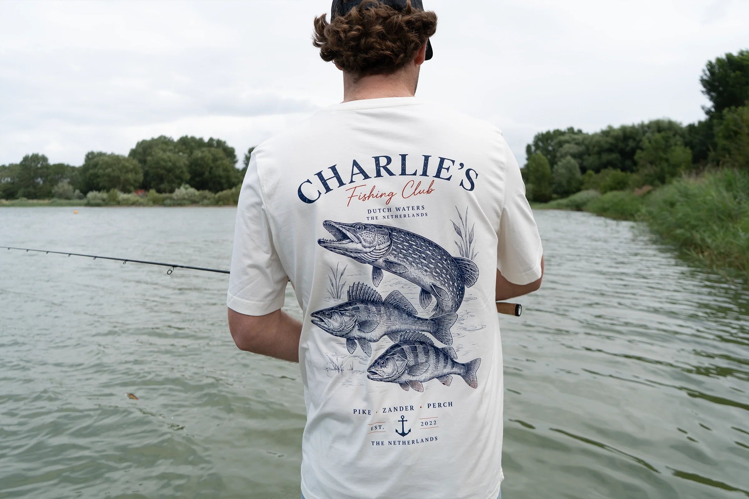 Charlie’s Fishing Club Tee