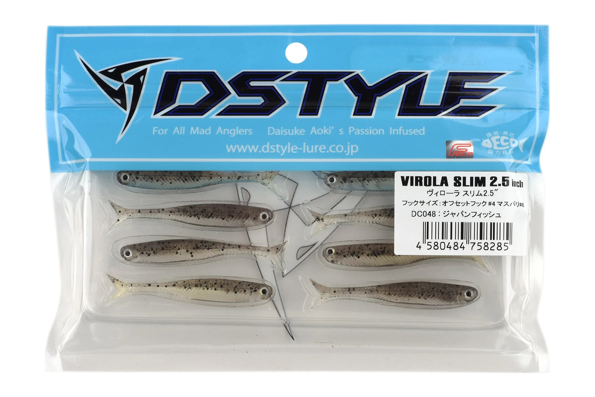 DSTYLE Virola Slim 2.5" opakowanie